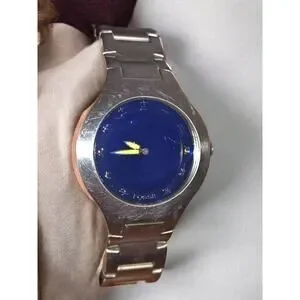 【希少】 FOSSIL　BIG TIC JR-7917 オレンジ文字盤 希少】 FOSSIL BIG TIC JR-7917 オレンジ文字盤